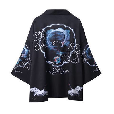 Kimono Holgado Unisex con Mangas de Cuarto - Image 8