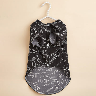 Playera con Estampado de Letras para Perros Pequeños - Image 6