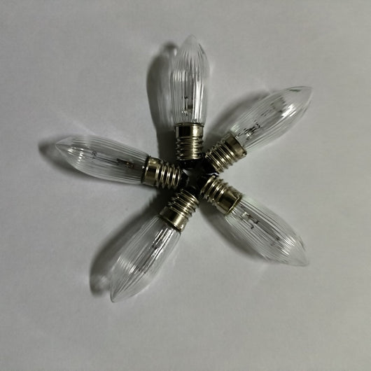 Bombilla LED E10 Patrón Cristal C6 34V 3W - Image 4
