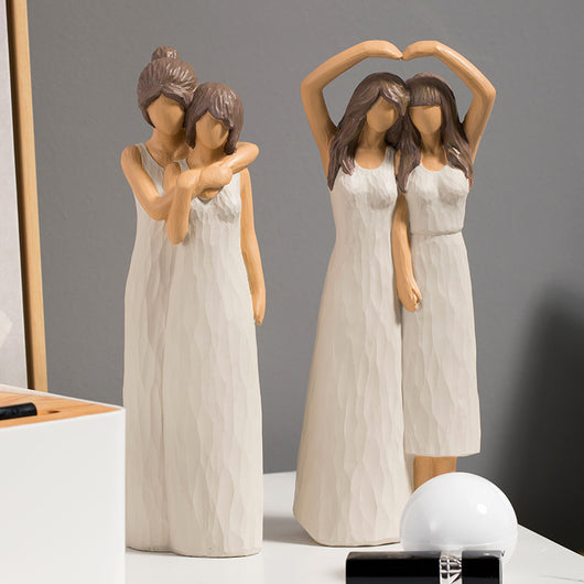 Decoración Familiar Feliz - Personajes Creativos para Bodas y Familia - Image 2