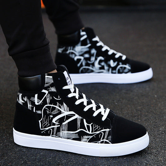 Zapatillas Bota de Estilo Coreano para Hombre