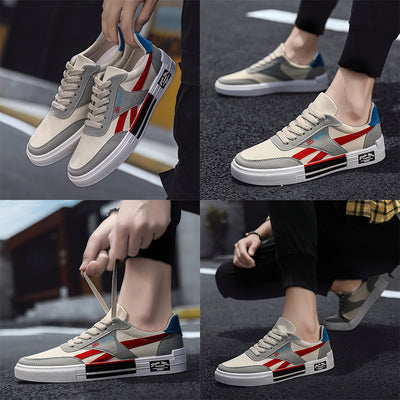 Zapatillas de Lona Casual Estilo Coreano para Hombre - Image 11