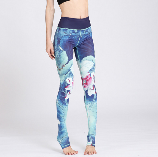 Pantalones Yoga Deportivos Estampados para Mujer - Leggings Ajustados Dry Fit - Image 5