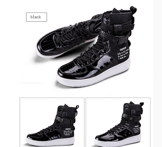 Zapatillas Altas Casuales para Parejas - Estilo Urbano Moderno - Image 8