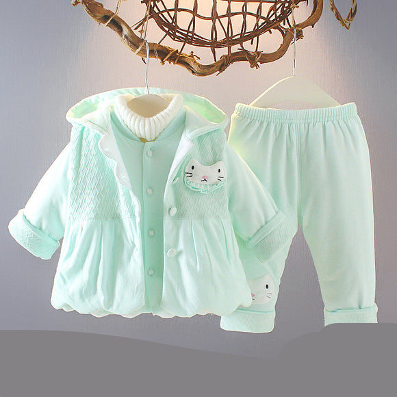 Conjunto de Tres Piezas para Niñas
