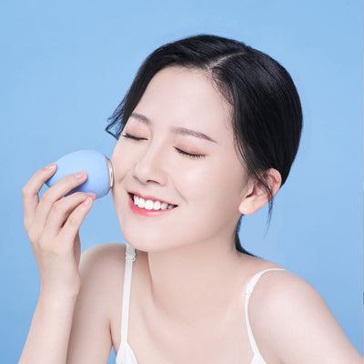 Huevo de Limpieza Facial Eléctrico - Masajeador Vibrante para Maquillaje - Image 3