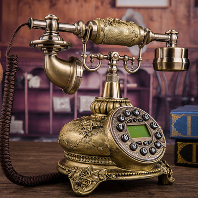 Teléfono Retro Rotatorio Europeo Vintage - Diseño Clásico para el Hogar - Image 4