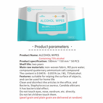 Toallitas Desinfectantes Alcohol 50 Piezas - Image 11