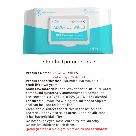 Toallitas Desinfectantes Alcohol 50 Piezas - Image 11