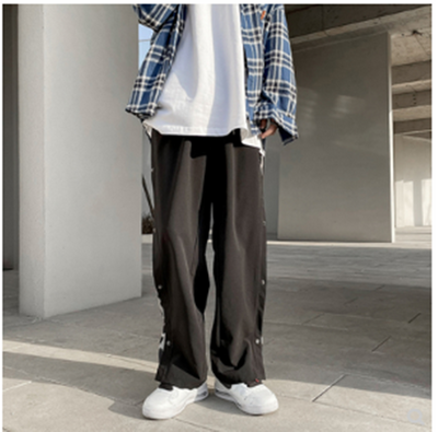 Pantalón Ancho Patchwork Estampado Leopardo - Diseño Moderno