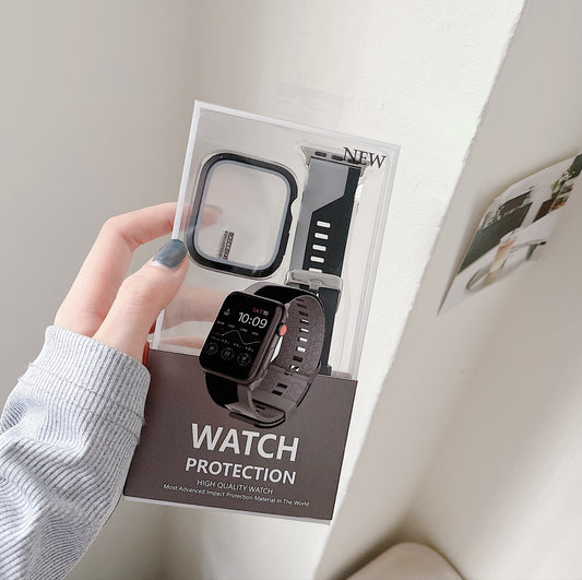 Correa y Funda Protectora de Silicona para Apple Watch SE 49mm - Image 2
