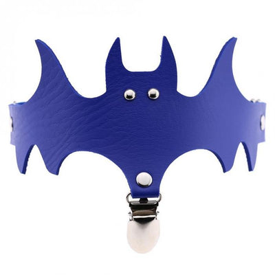 Calcetines de Muslo con Alas de Murciélago y Anillo de Cuero para Halloween - Image 15