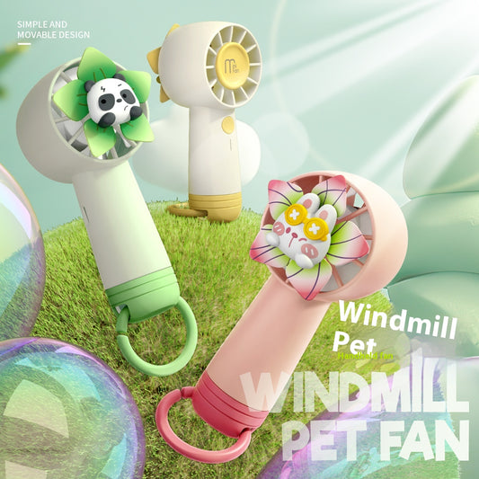 Ventilador Portátil de Mano con Diseño Infantil