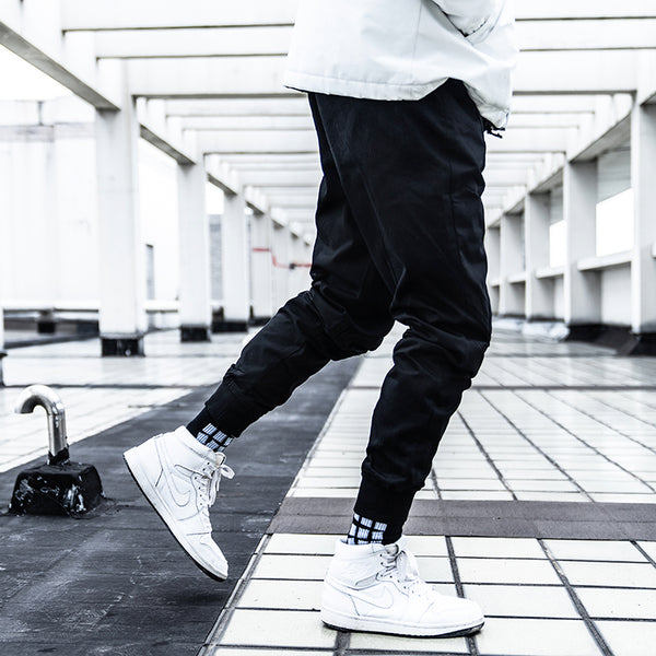 Pantalones Deportivos Hombre Minimalista Ajustado