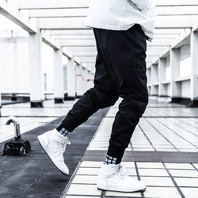 Pantalones Deportivos Hombre Minimalista Ajustado