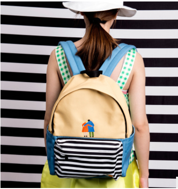 Mochila Escolar Multicolor con Diseño Moderno para Estudiantes - Image 4