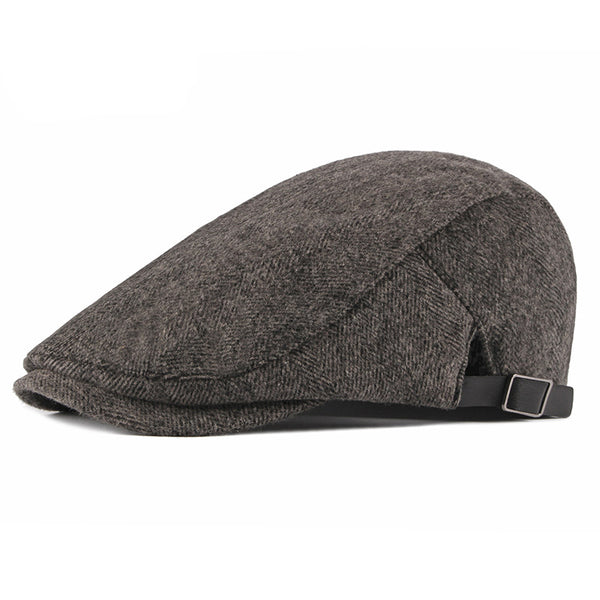 Gorra Estilo Coreano para Hombre Adulto y Mayor - Boina Invierno Otoño