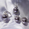 Conjunto de Colgante Plata 925 con Ópalo e Nácar para Mujer