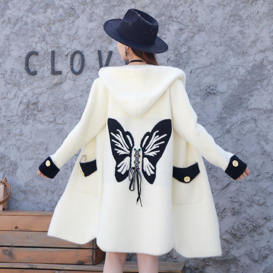 Blazer Oversize de Terciopelo Sintético
