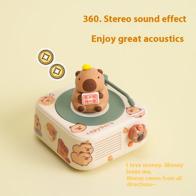 Parlante Bluetooth Capibara - Diseño Adorable con Sonido Premium