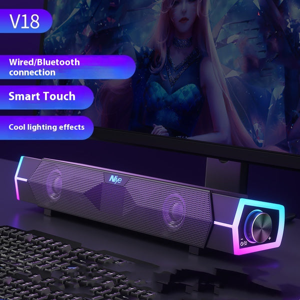 Parlante Bluetooth Doble con Subwoofer y Sonido Envolvente Tipo Cine - Image 6