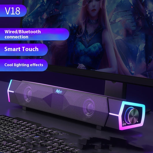 Parlante Bluetooth Doble con Subwoofer y Sonido Envolvente Tipo Cine - Image 6