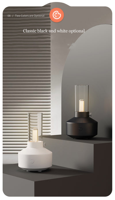 Humidificador Ultrasónico Retro 150ml con Luz Nocturna y Difusor de Aromas - Image 15