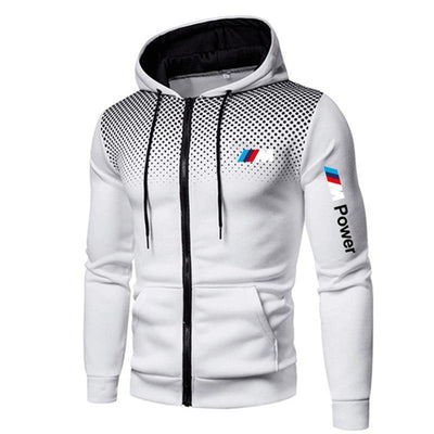 Sudadera Deportiva de Algodón con Cierre - Estilo Casual para Outdoor - Image 8