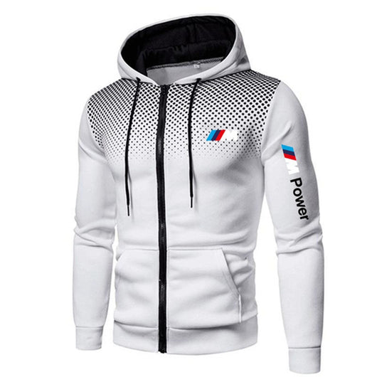 Sudadera Deportiva de Algodón con Cierre - Estilo Casual para Outdoor - Image 8