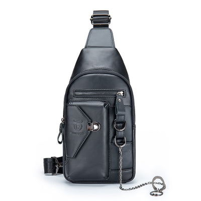Bolsa Mensajero de Cuero Genuino para Hombre - Estilo Profesional - Image 11