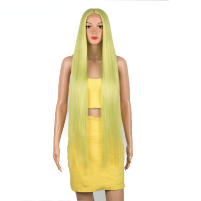 Peluca Larga Lisa de Fibra Sintética Rebecca con Capucha Integrada - Image 15