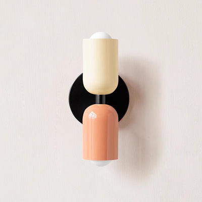 Lámpara de Pared Doble Estilo Vintage Crema para Dormitorio y Habitación Infantil - Image 5