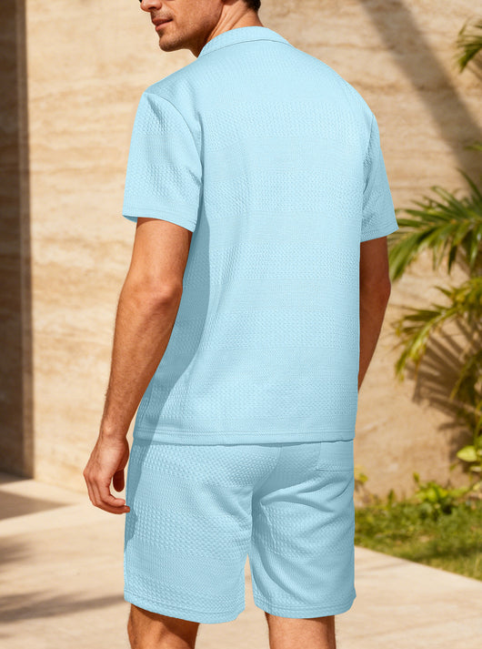 Conjunto Deportivo Hombre Jacquard Suelta Comodidad Total - Image 38