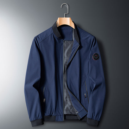 Chaqueta Deportiva Talla Grande para Hombre - Estilo Béisbol Primavera Otoño - Image 15