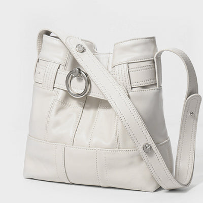 Bolso Bucket de Cuero Genuino con Costura Artesanal - Image 5