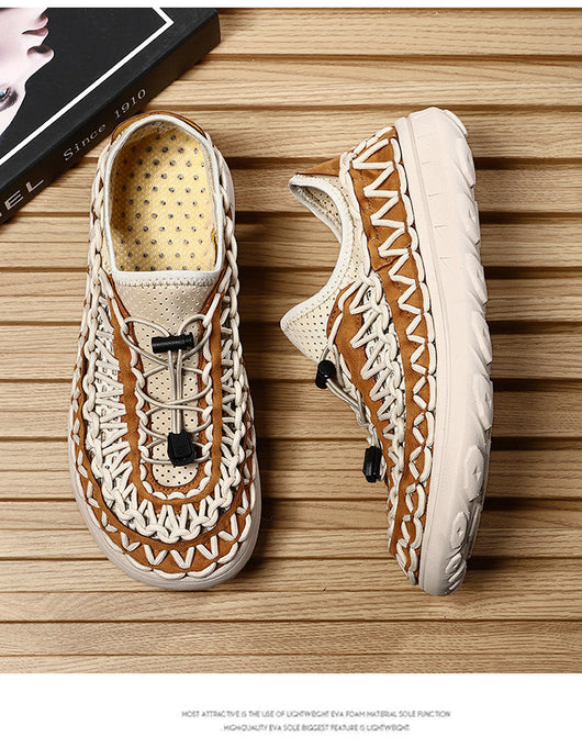Zapatos Casuales de Malla Transpirable con Diseño Calado para Hombre - Image 10