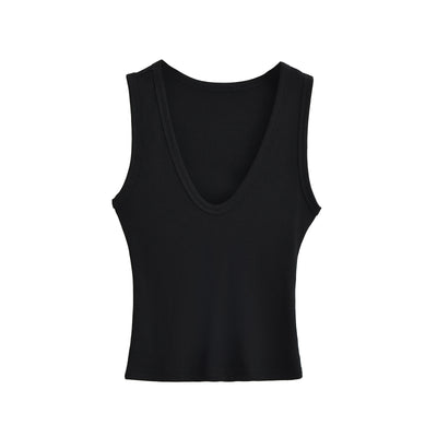 Top Corto Escote en U Profundo para Mujer - Image 4