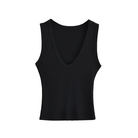 Top Corto Escote en U Profundo para Mujer - Image 4