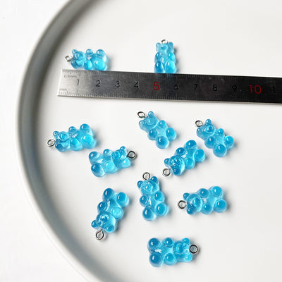 Aretes de Goma Jelly con Diseño de Ositos Coloridos - Image 13