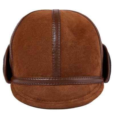 Gorro de Invierno en Piel de Borrego con Forro Térmico para Hombre - Image 6