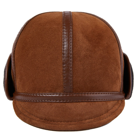 Gorro de Invierno en Piel de Borrego con Forro Térmico para Hombre - Image 6