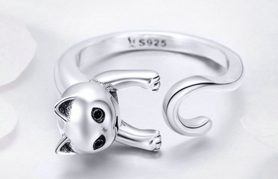 Anillo de Gato Travieso - Diseño Lindo y Ajustable - Image 6