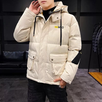 Chaqueta Acolchada de Algodón para Hombre | Estilo Moderno