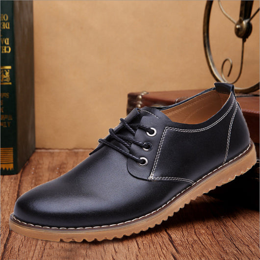 Zapatos Casuales de Cuero Genuino para Hombre Tallas Grandes - Image 12
