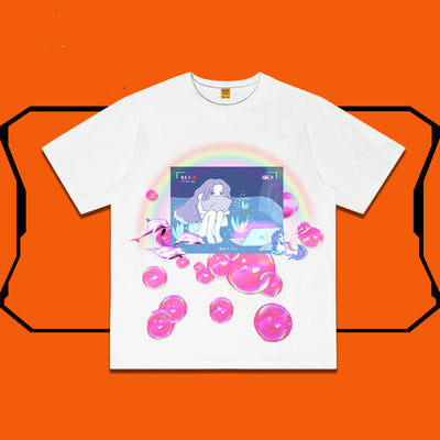 Camiseta Oversize Personalizada de Corte Irregular - Image 6
