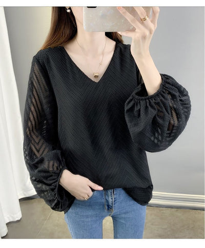 Blusa Chifón Premium Efecto Reductor y Cobertura Abdominal - Image 22