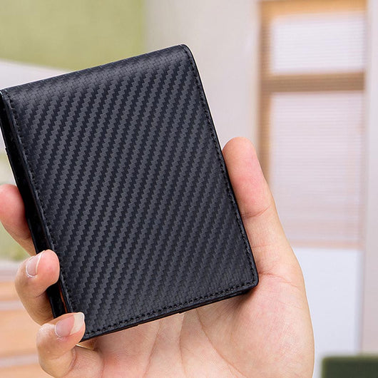 Billetera de Cuero Ultradelgada para Hombre - Diseño Minimalista - Image 2