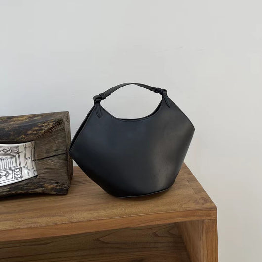 Bolso Bucket de Cuero Genuino Ante Esmerilado Gran Capacidad - Image 7