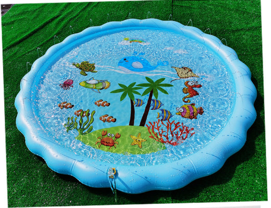 Tapete Inflable Rociador de Agua para Niños con Chorros - Image 2