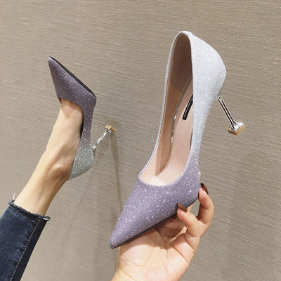 Tacones Stiletto Puntiagudos con Degradado Sexy - Image 9